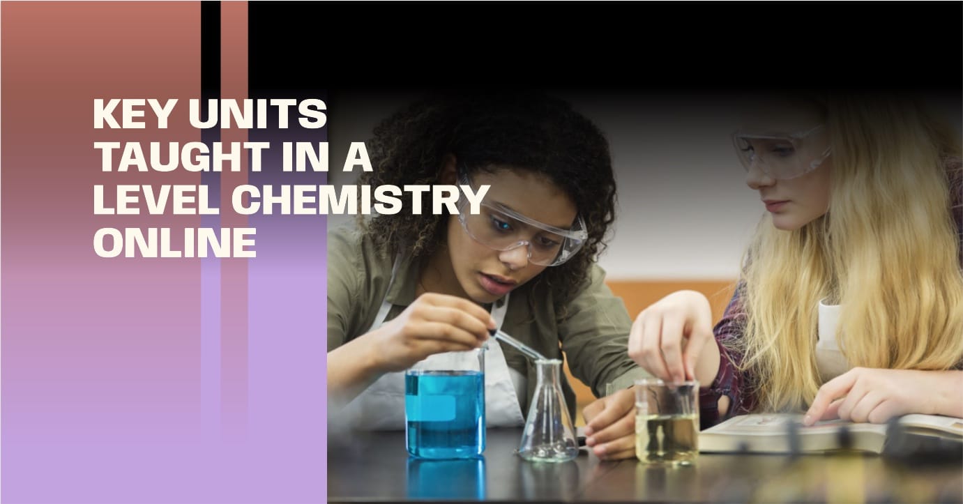 Key Units Taught in A Level Chemistry Online