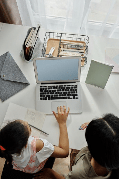 a student living in Pakistan accessing educational resources