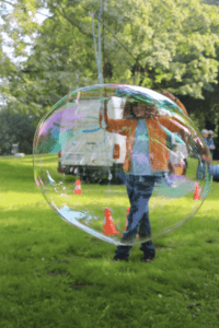 giant homemade bubble min